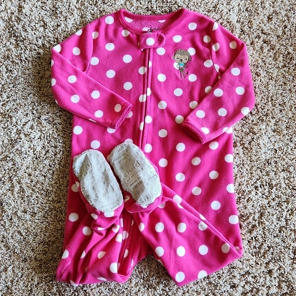Child of mine fleece sleeper with feet